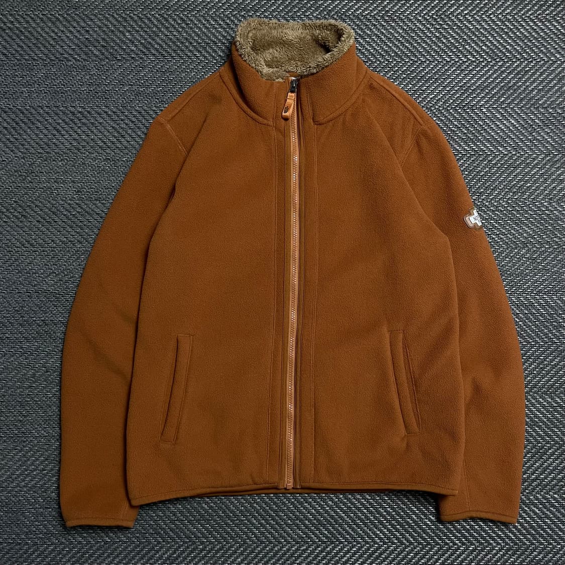 노스페이스 브라운 마운틴 풀 집 플리스 자켓y 5276 상품이미지2