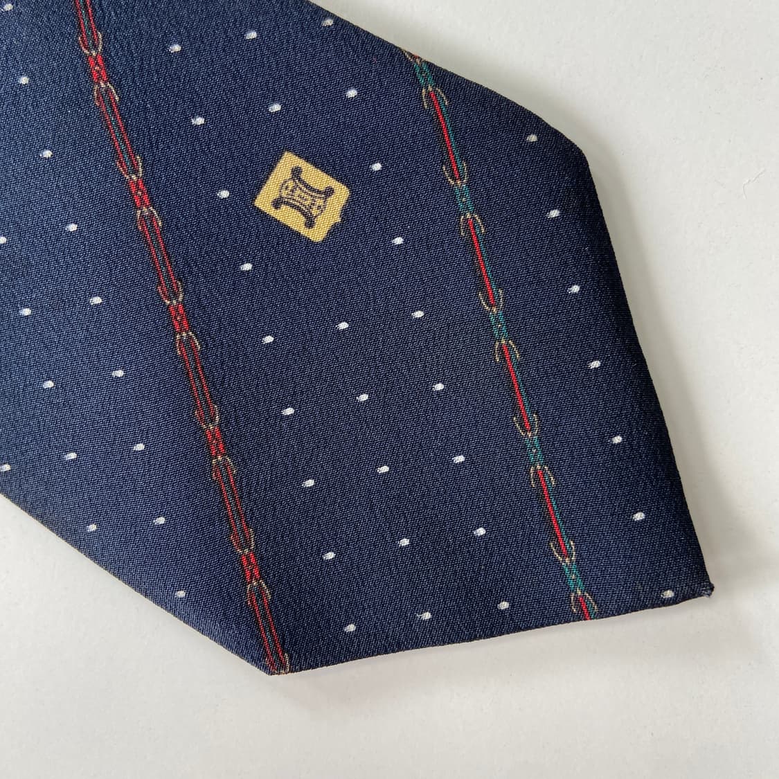 셀린느(celine) 심플로고 명품 정품 넥타이 7.7cm 상품이미지9