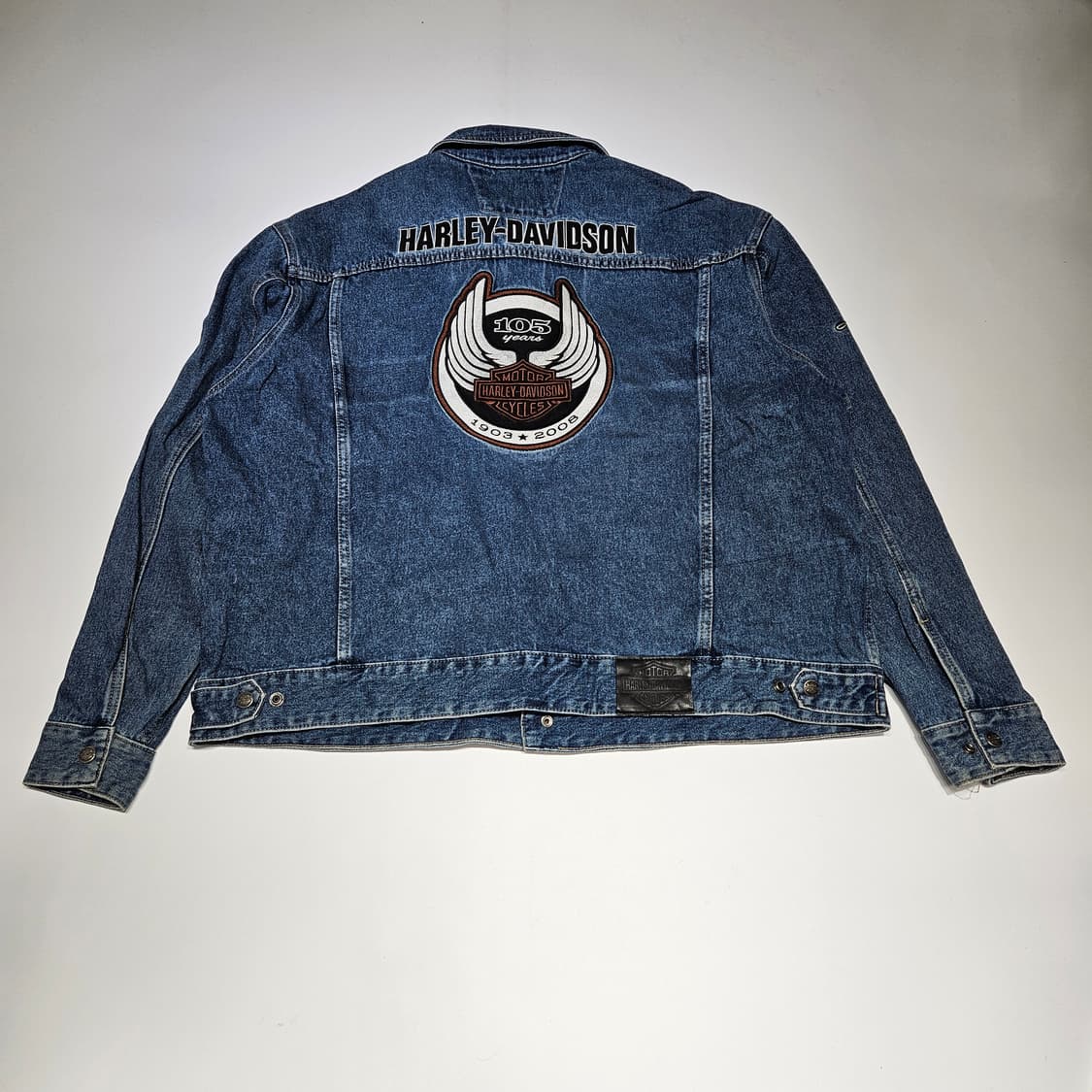 할리데이비슨 105주년 데님 자켓[3XL] 상품이미지1