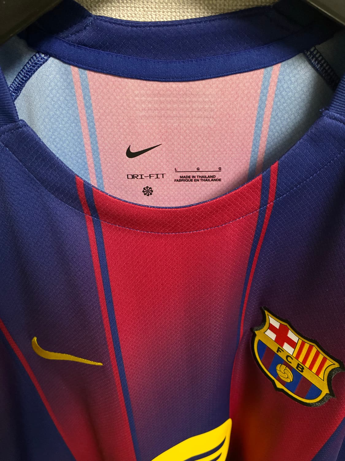 나이키 바르셀로나 25-26 홈 레플리카 유럽L 새제품 상품이미지6