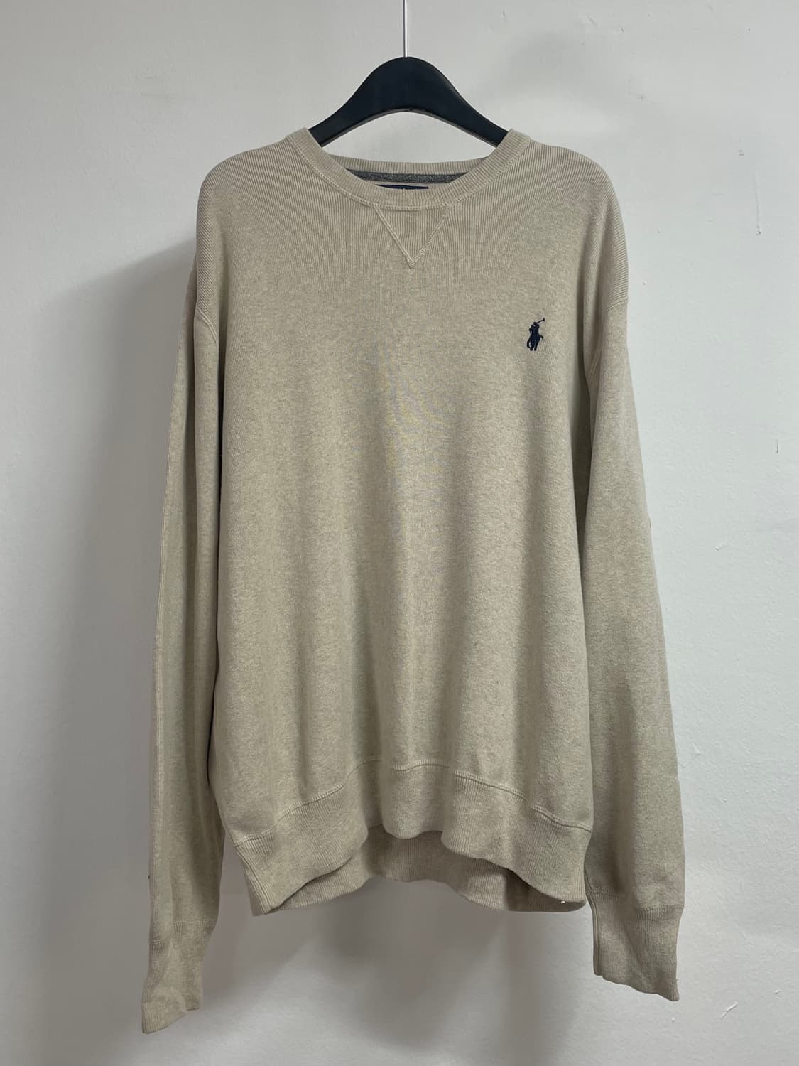 폴로 랄프로렌 코튼 오트밀 니트 (on.103 )   상품이미지1