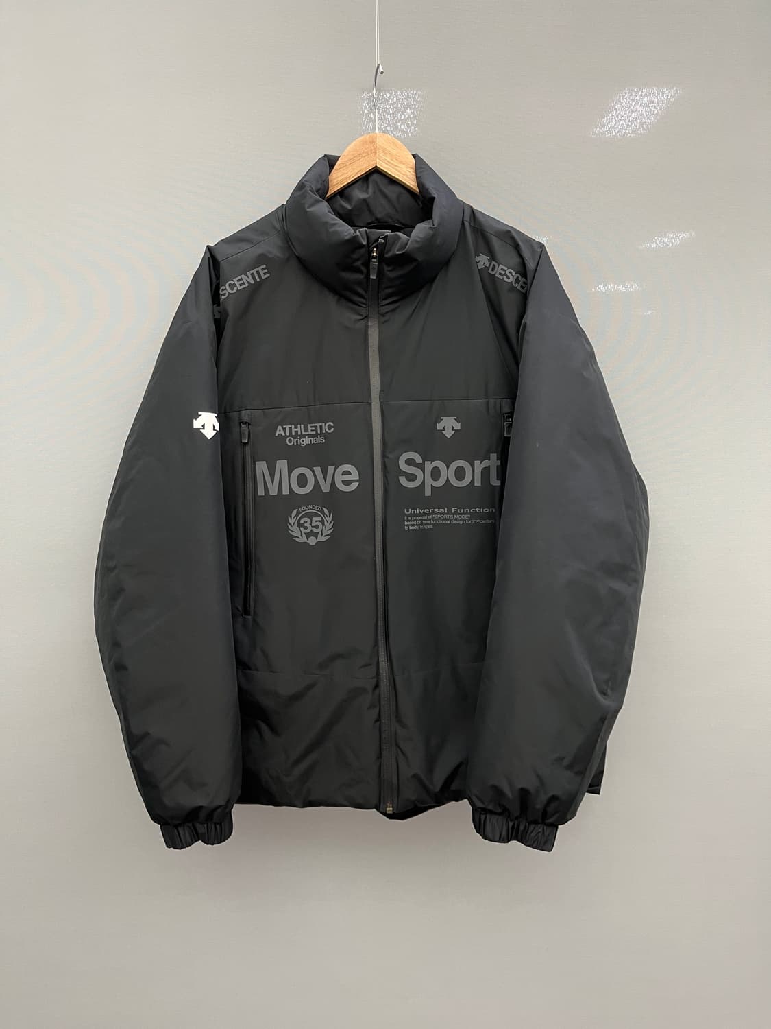 데상트 무브스포츠 스텐드넥 경량 다운자켓_21년 상품이미지2