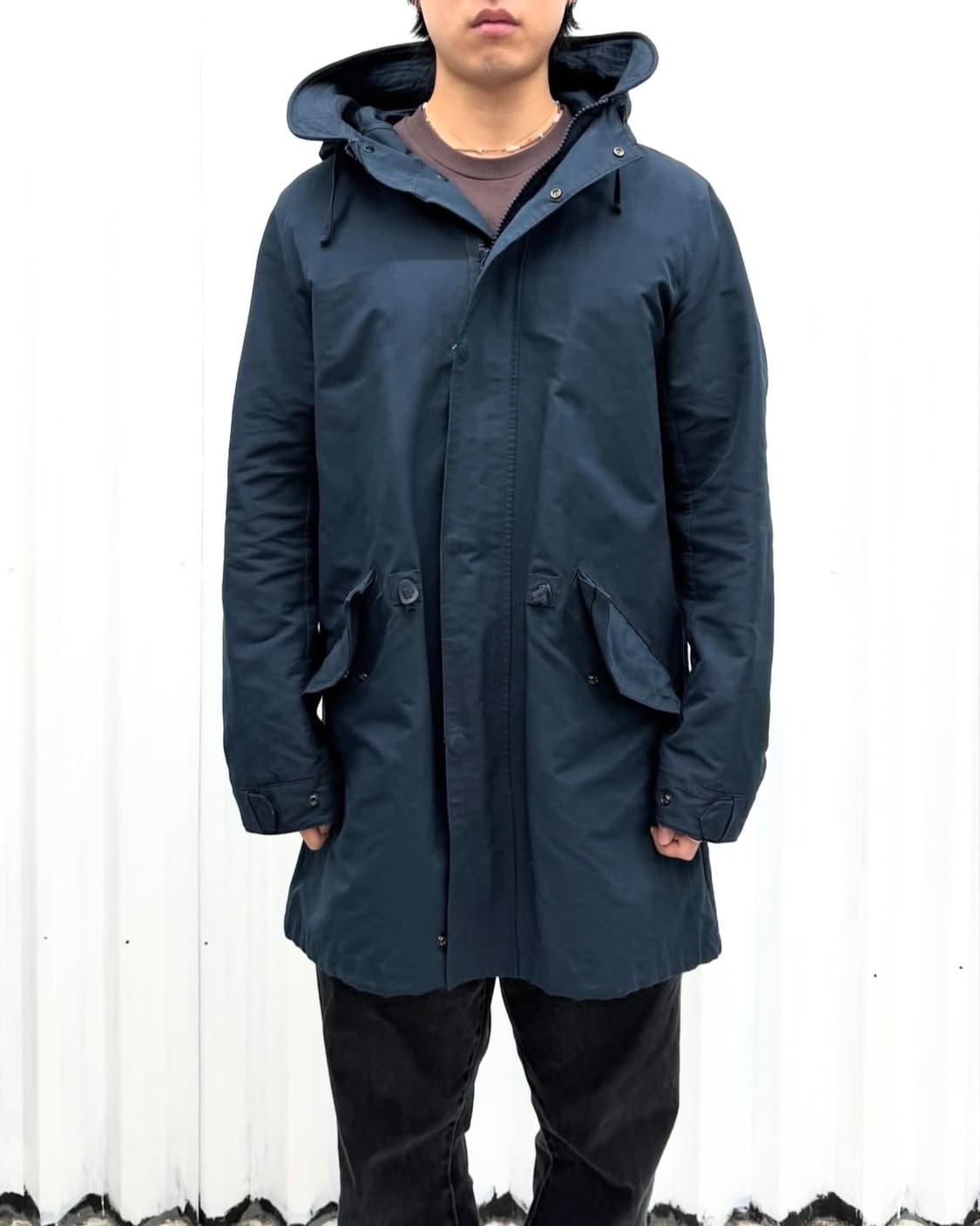 Armani Exchange brimmed hoodie fishtail 상품이미지2