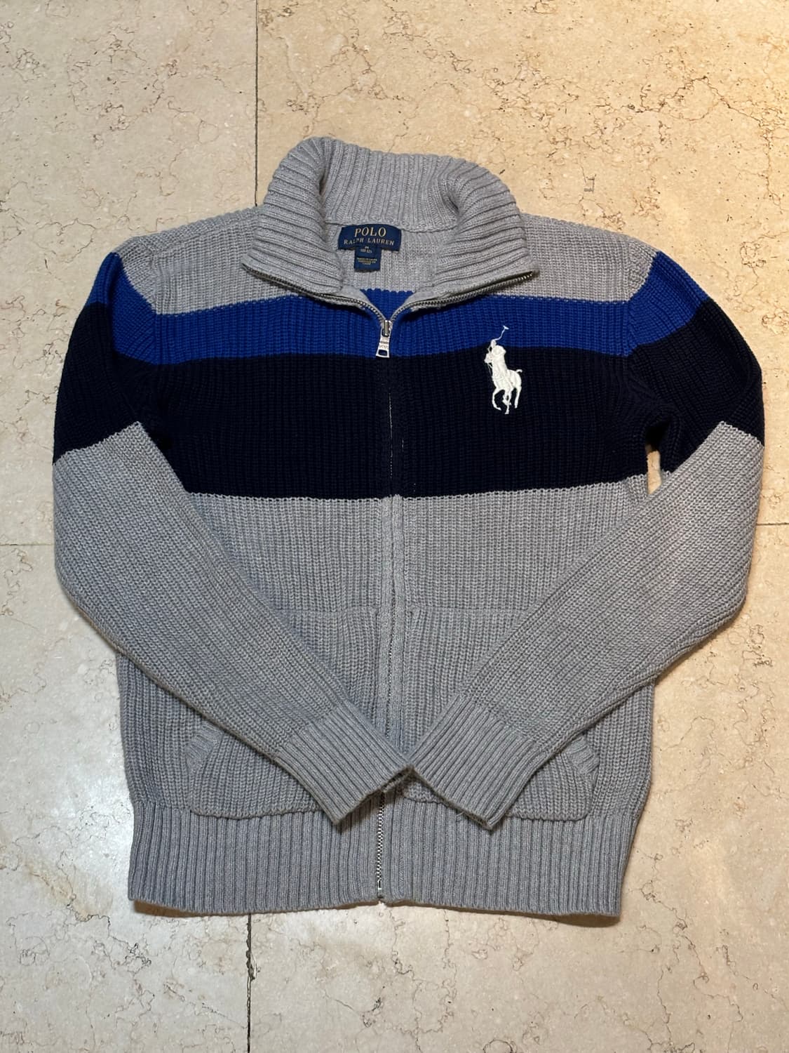 폴로 랄프로렌 빅포니 스포티 니트집업 상품이미지2