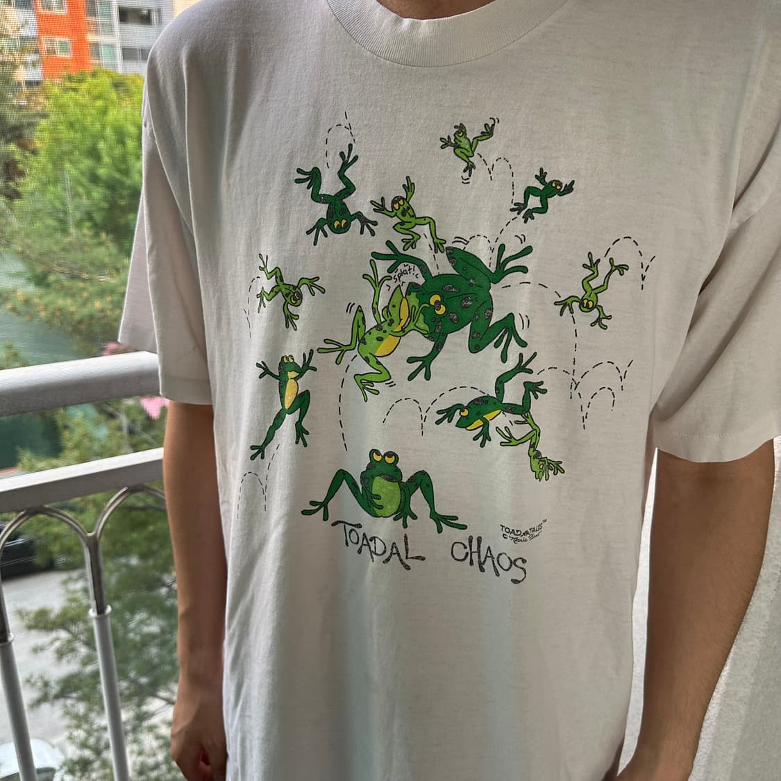 90s Vintage Frog Tee 상품이미지2
