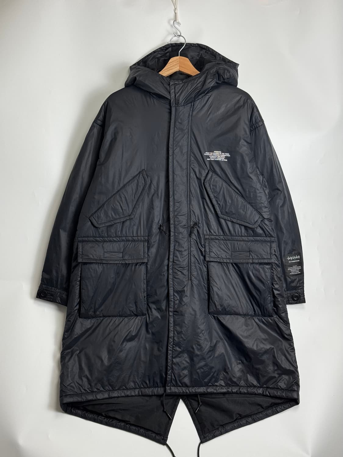 GU X 언더커버 패디드 오버사이즈 피쉬테일 코트 S 상품이미지2