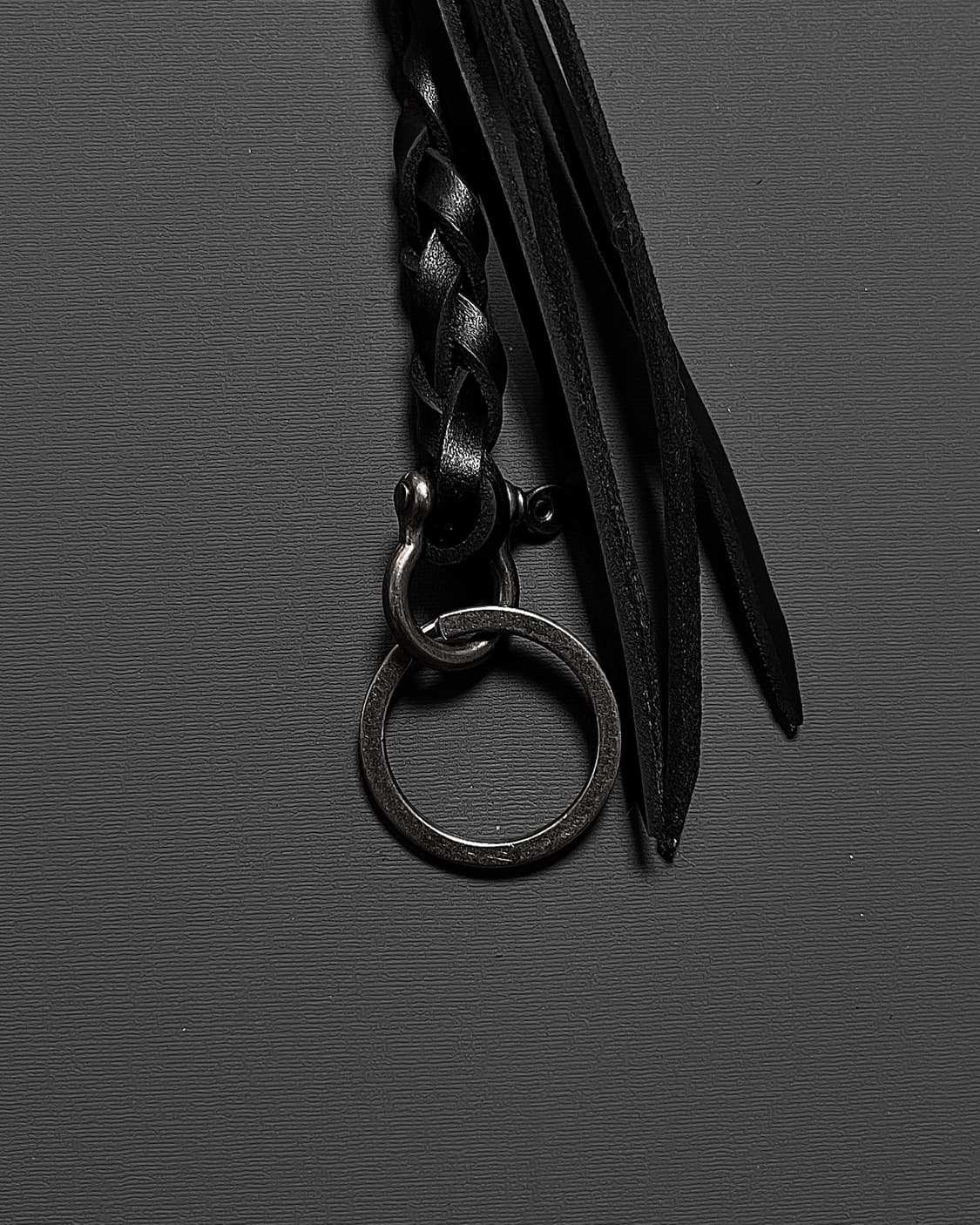 레더 테슬 키링 (2color) 상품이미지3