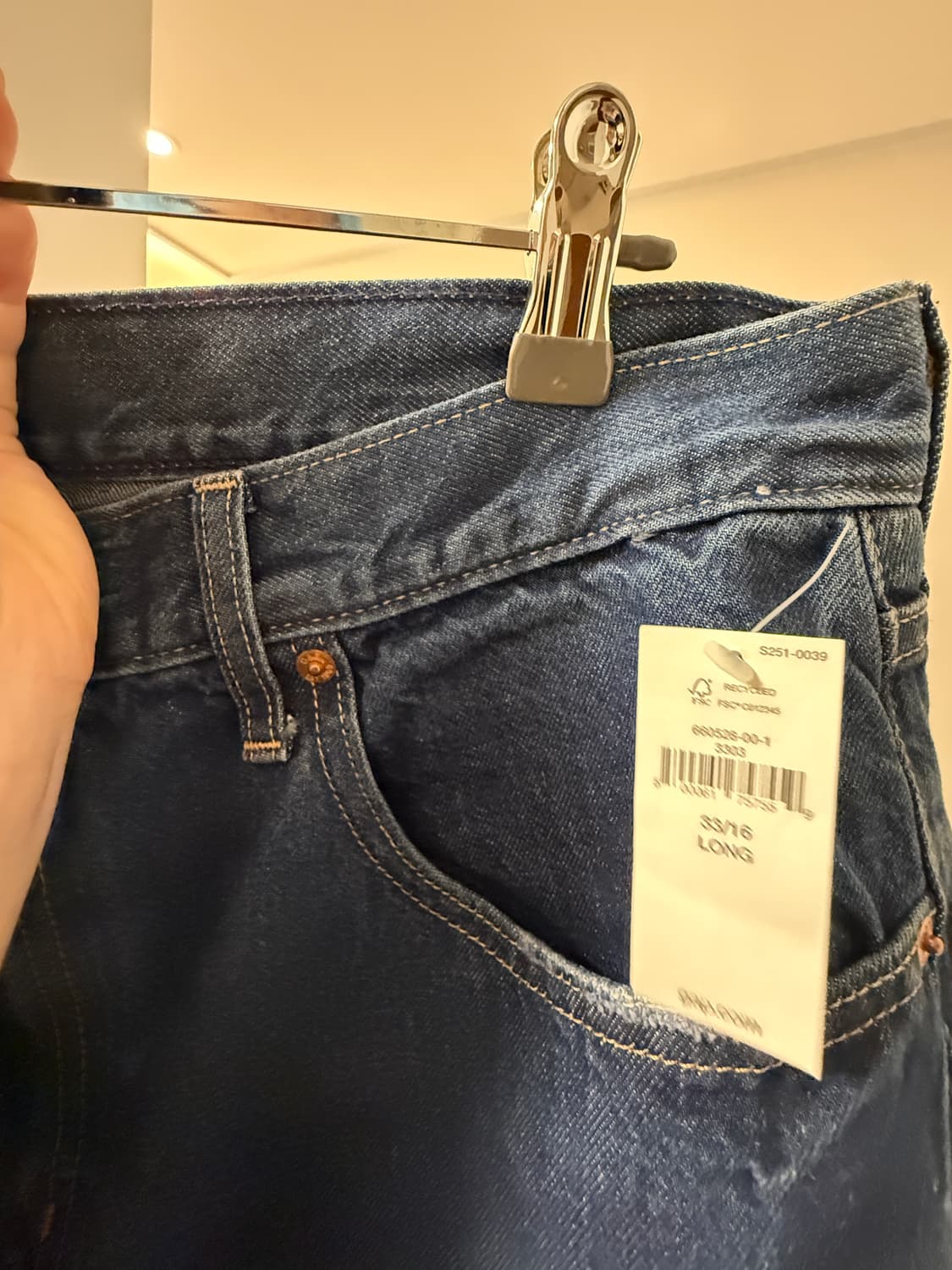 새상품)GAP 갭 데님청바지 상품이미지4