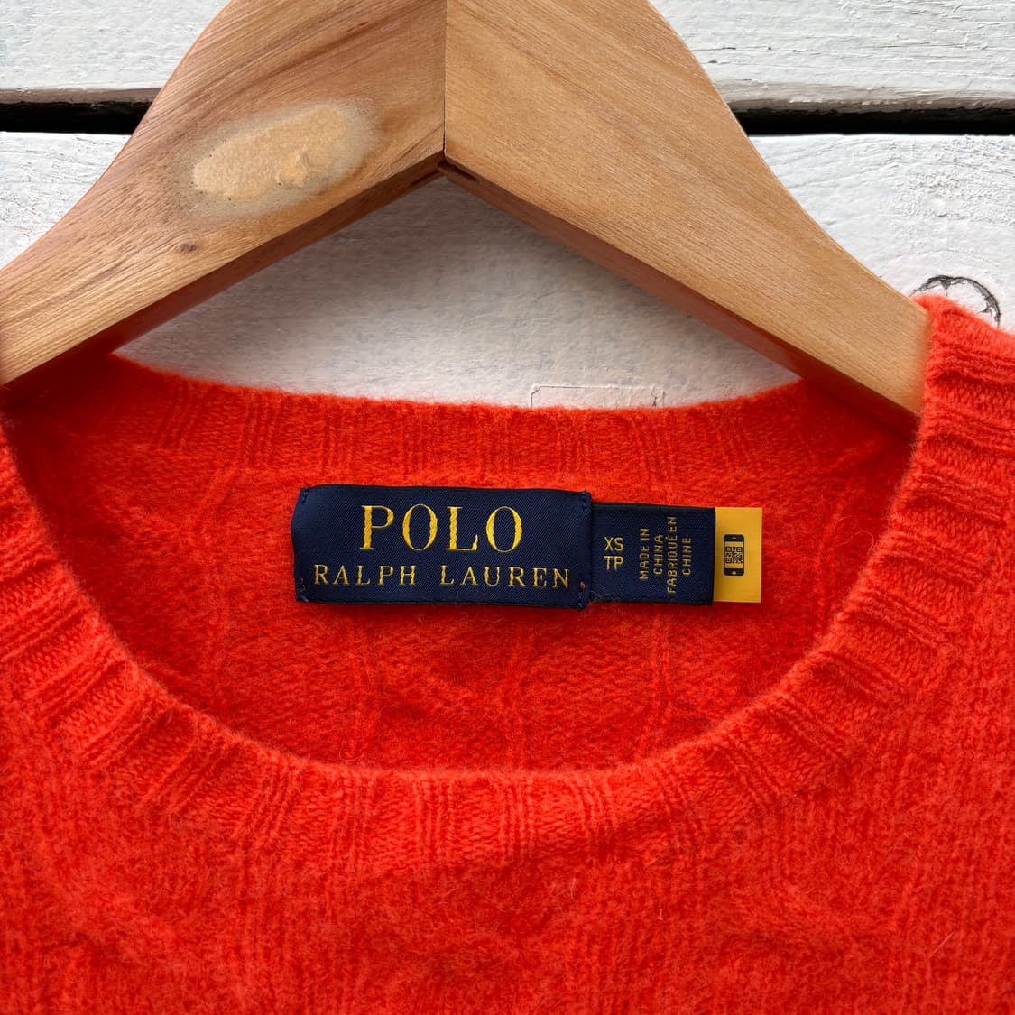 Polo 폴로 울 캐시미어 케이블 꽈배기 니트 상품이미지3