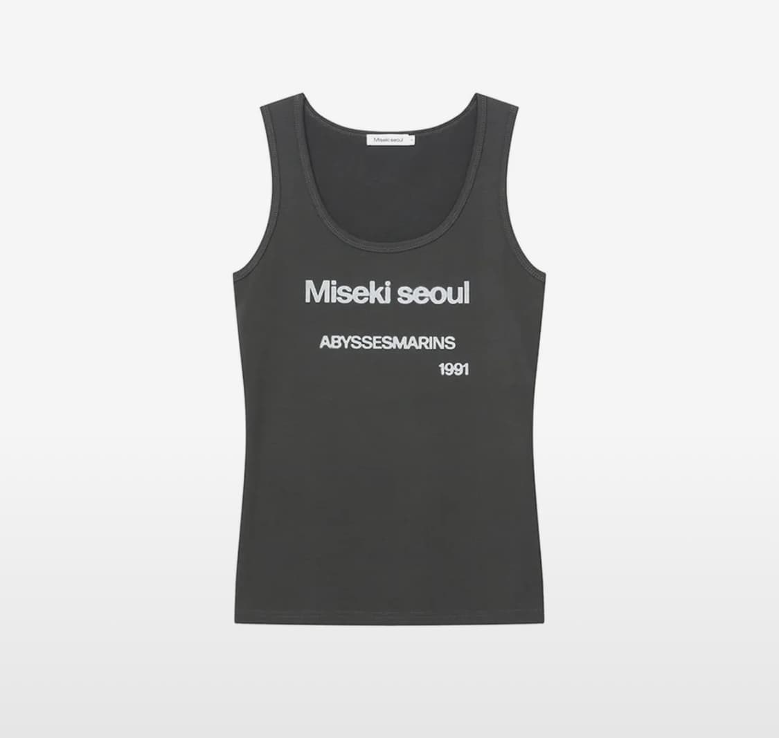 미세키서울 Abyssesmarins relax sleeveless CHA 상품이미지1