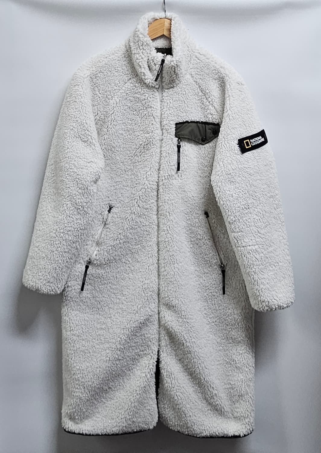 내셔널지오그래픽 리버시블 퀼팅 플리스자켓 M 상품이미지3