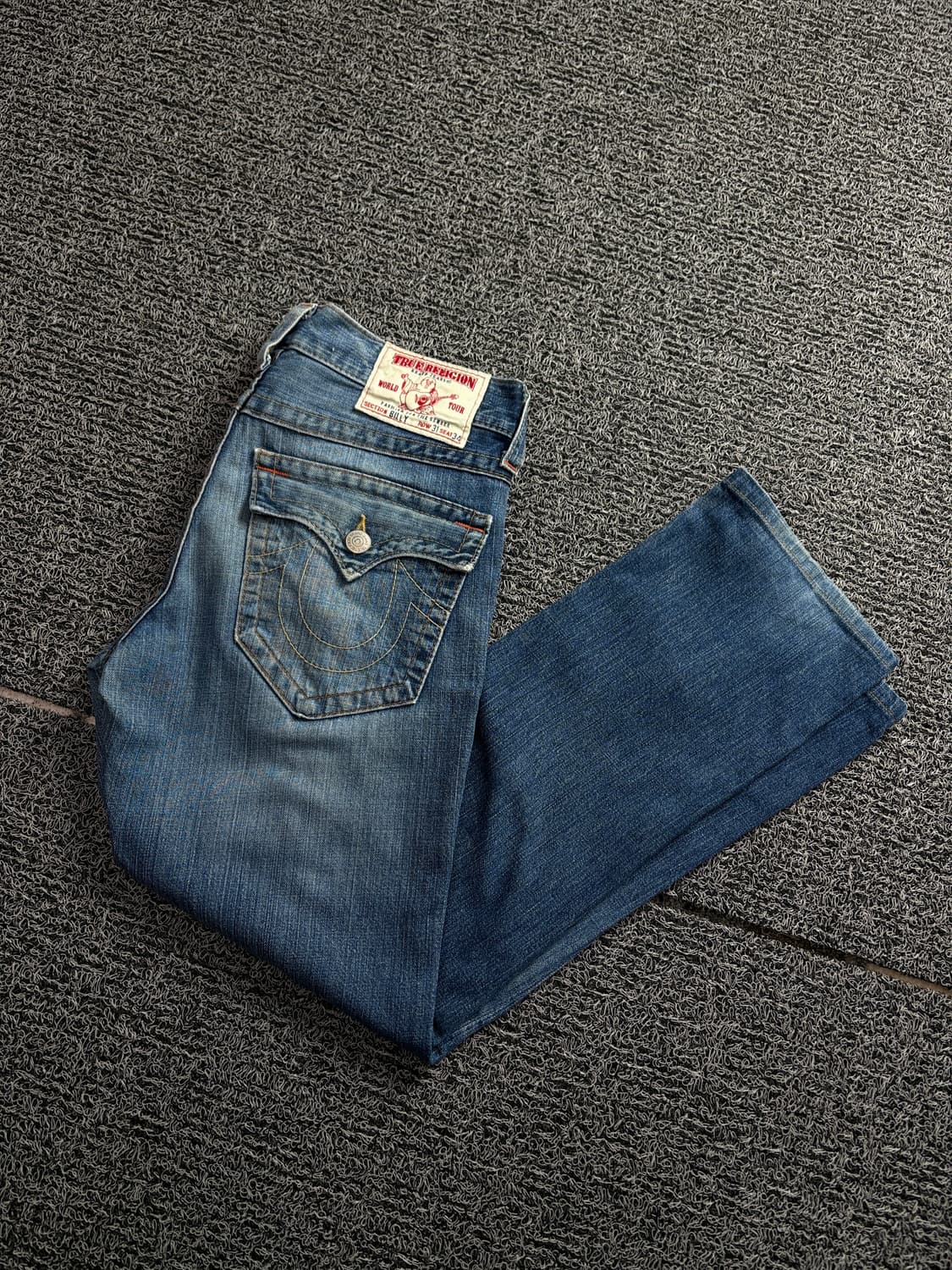 트루릴리젼 y2k 빈티지 빌리 새미 부츠컷 팬츠 1698 상품이미지1