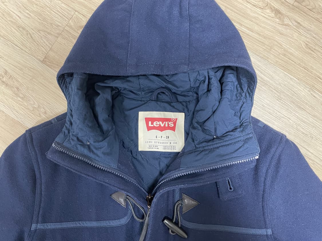 95) 리바이스 매장판 네이비 울 더플코트(RRL&LVC&폴로) 상품이미지3