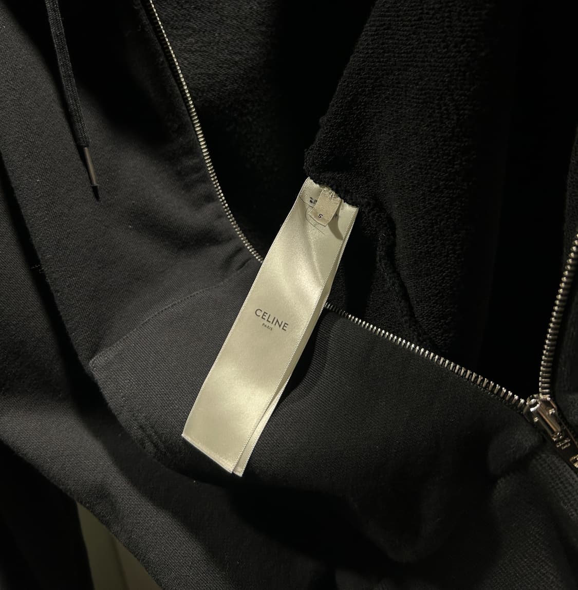 셀린느 크롭 후드집업 상품이미지5