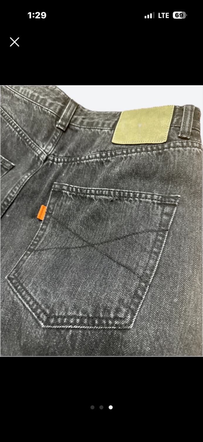 OURSELVES 아워셀브즈 와이드 데님 팬츠 2사이즈 상품이미지3