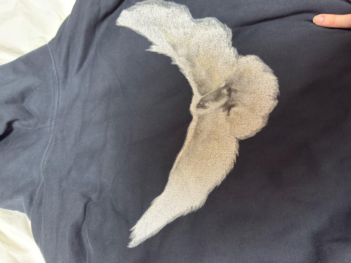 이지 갭 엔지니어드 바이 발렌시아가 도브 후드 워시드 블랙 상품이미지5