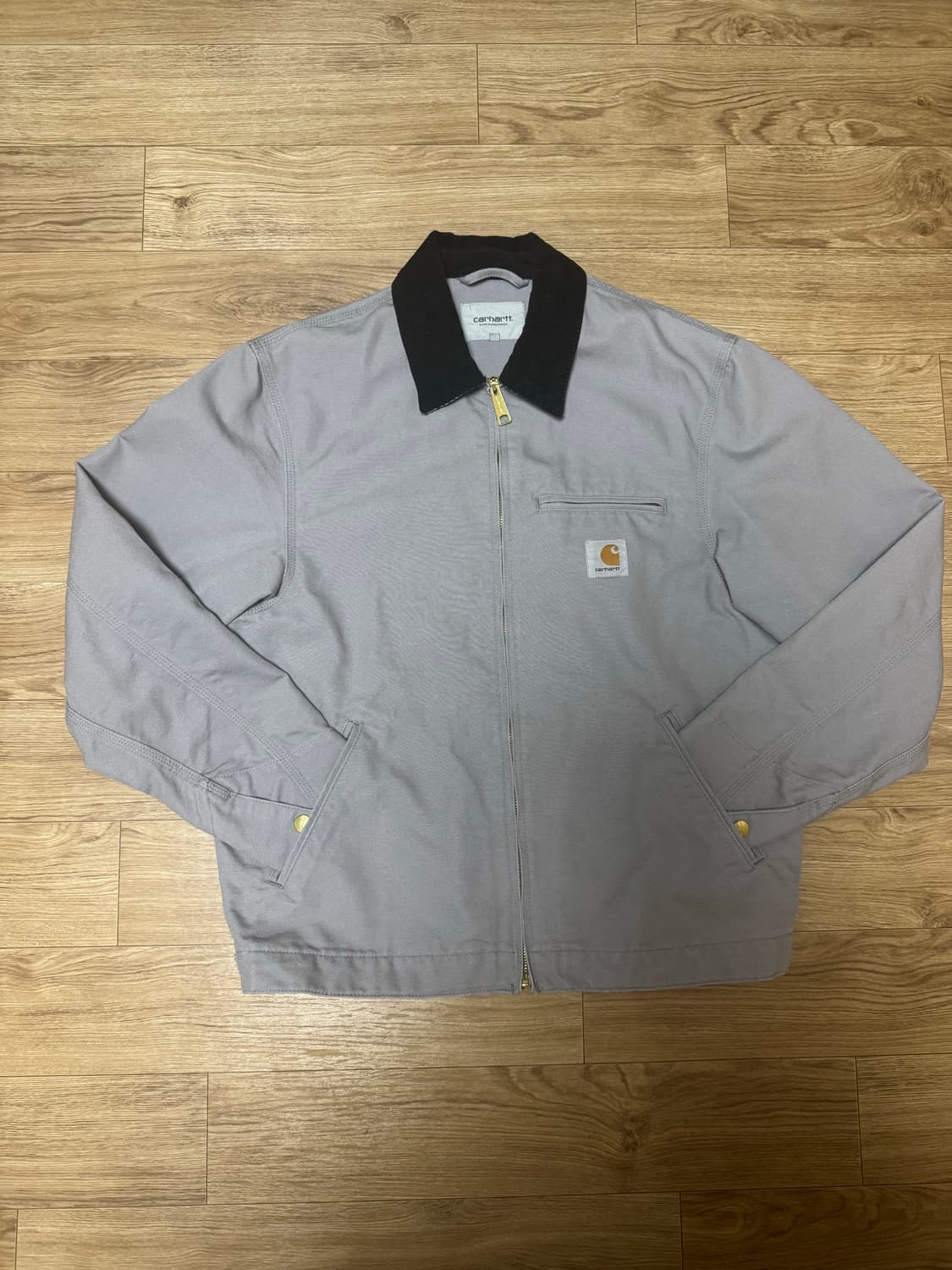 칼하트 WIP 디트로이트 자켓 요세미티 블랙 상품이미지1