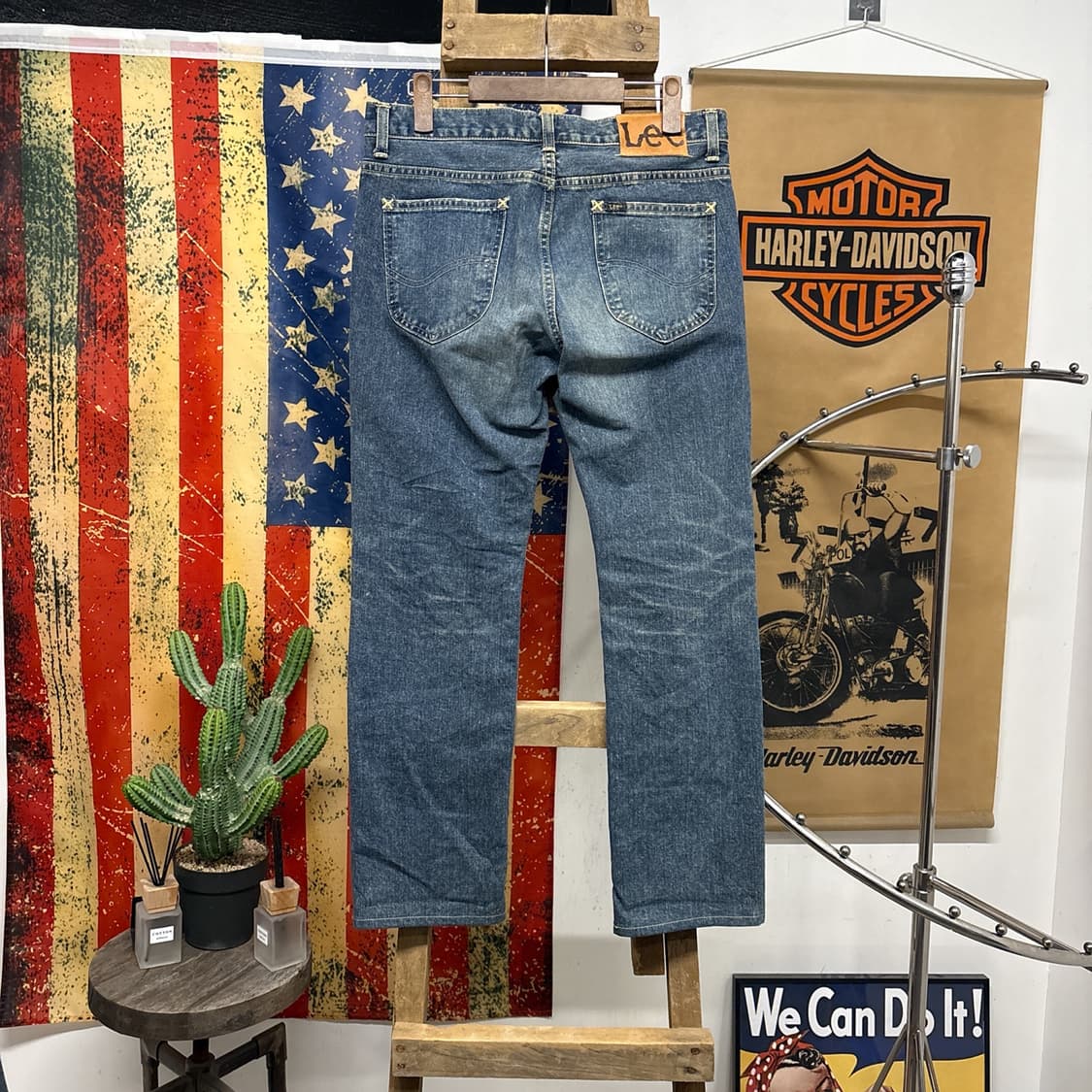 00s 리 아메리칸 라이더스 빈티지 워시드 데님팬츠 N901   상품이미지2