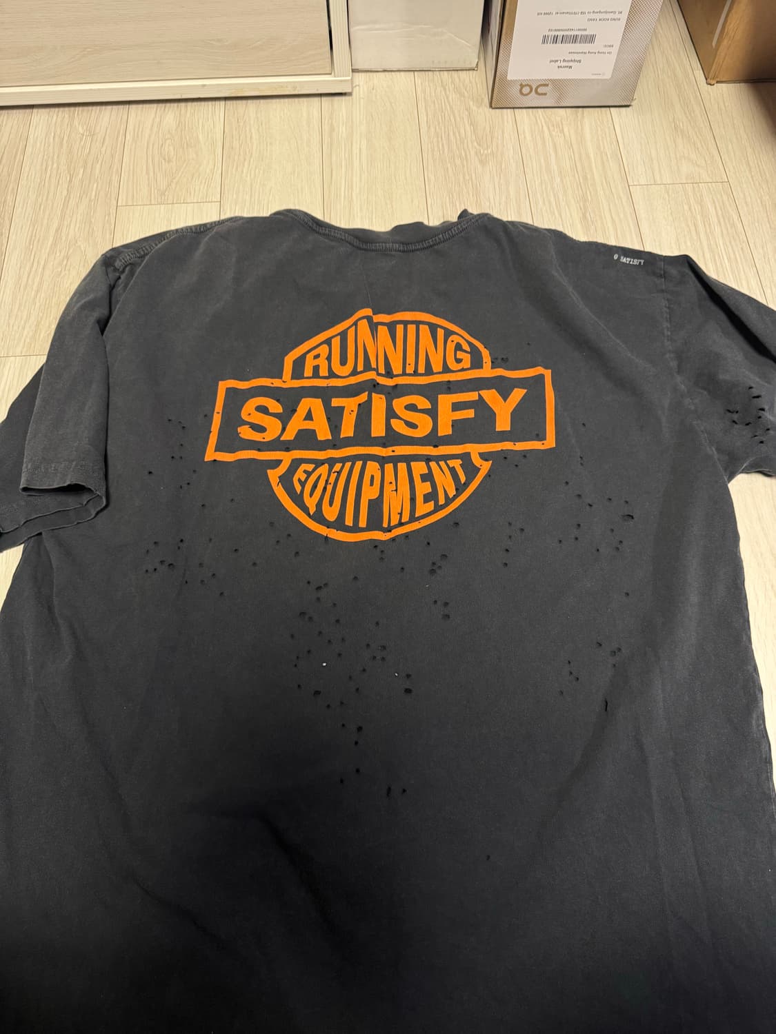 세티스파이 satisfy 모스테크 이글 반팔티 상품이미지4