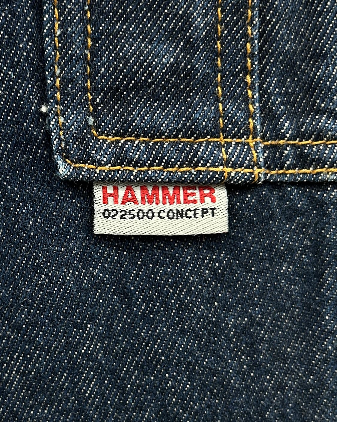 해머스포츠 인디고 와이드 데님 팬츠 상품이미지7