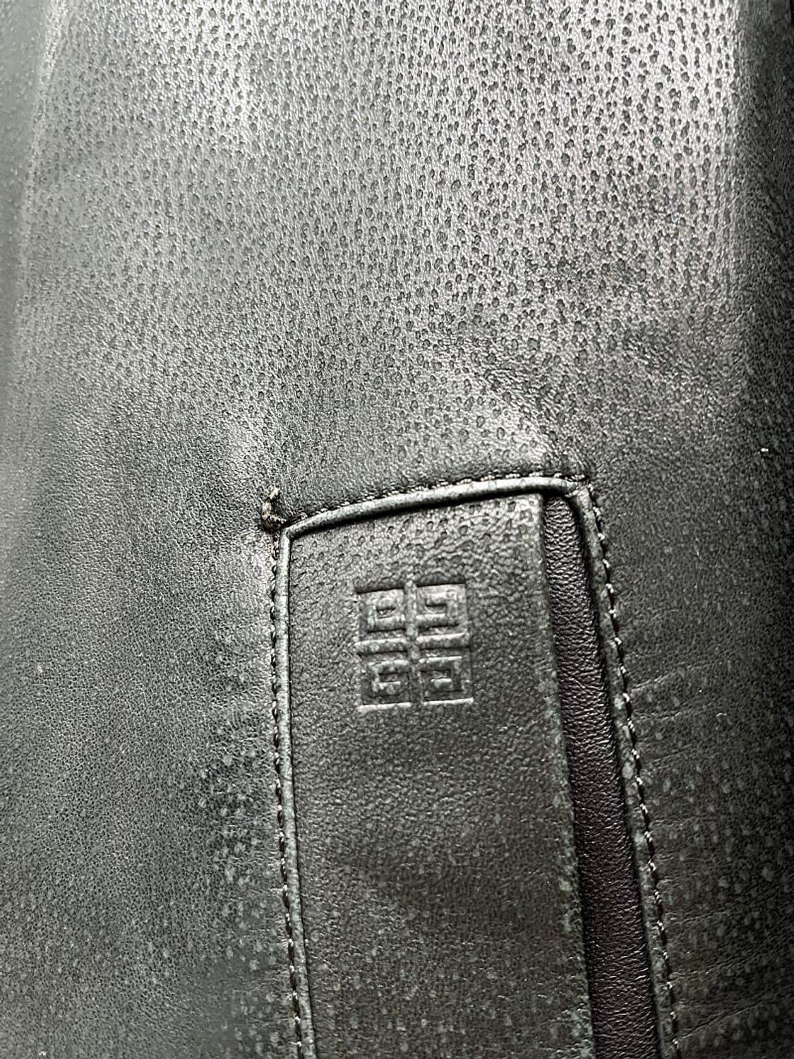 105) 지방시 모피내피 가죽자켓  상품이미지4