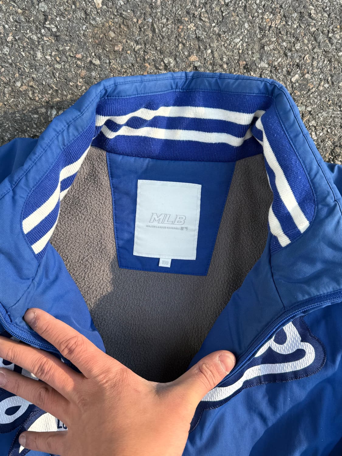 MLB LA 다저스 스타디움 베이스볼 자켓 상품이미지4