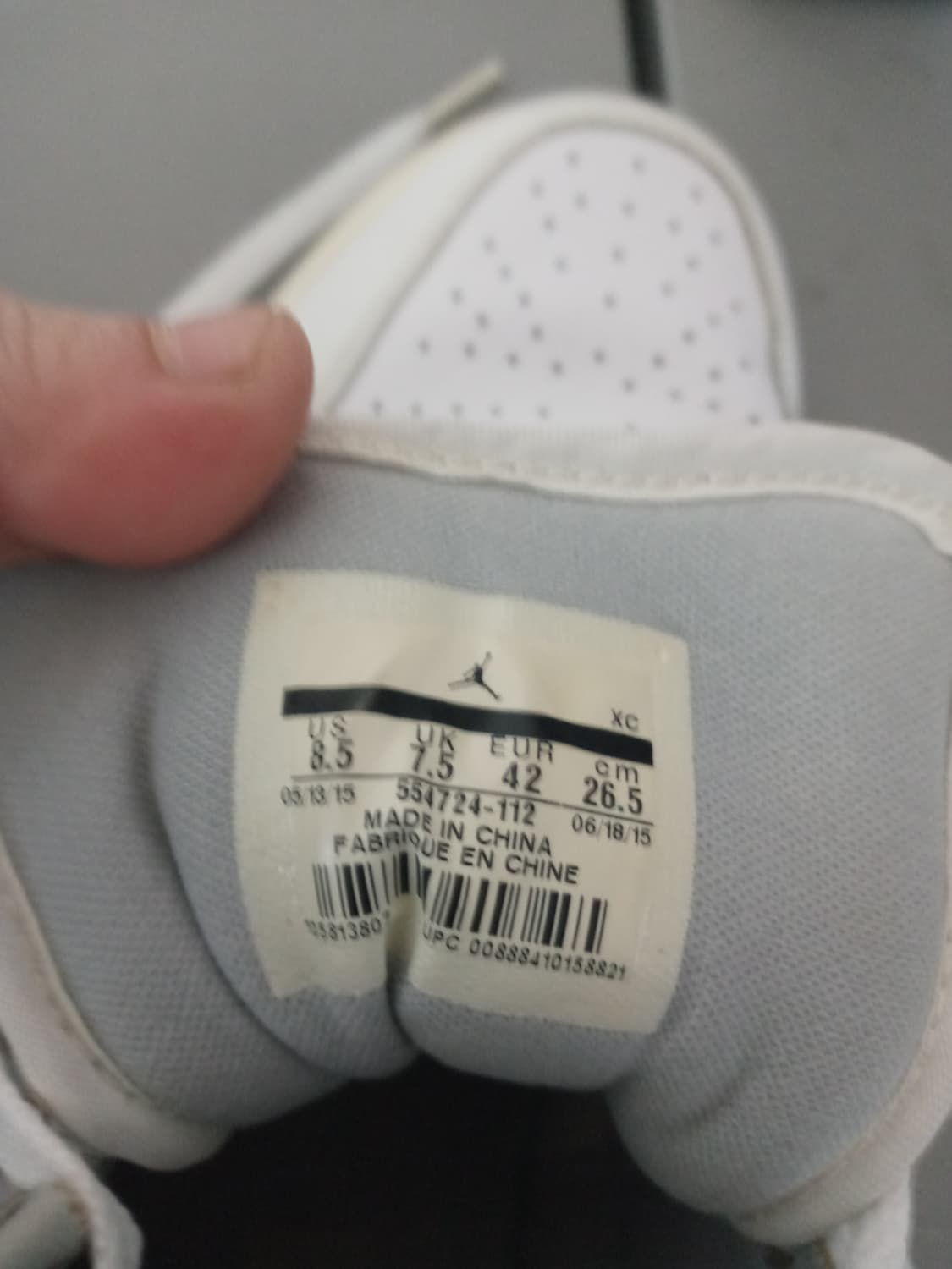 나이키 에어조던1 미드 265 상품이미지6