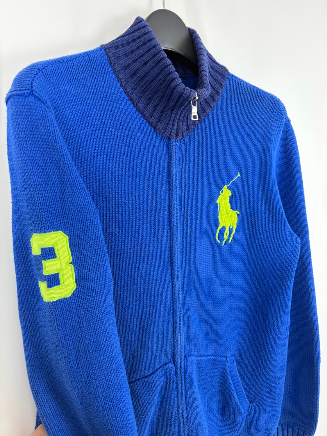 a193) 폴로랄프로렌 빅포니 니트집업 상품이미지3