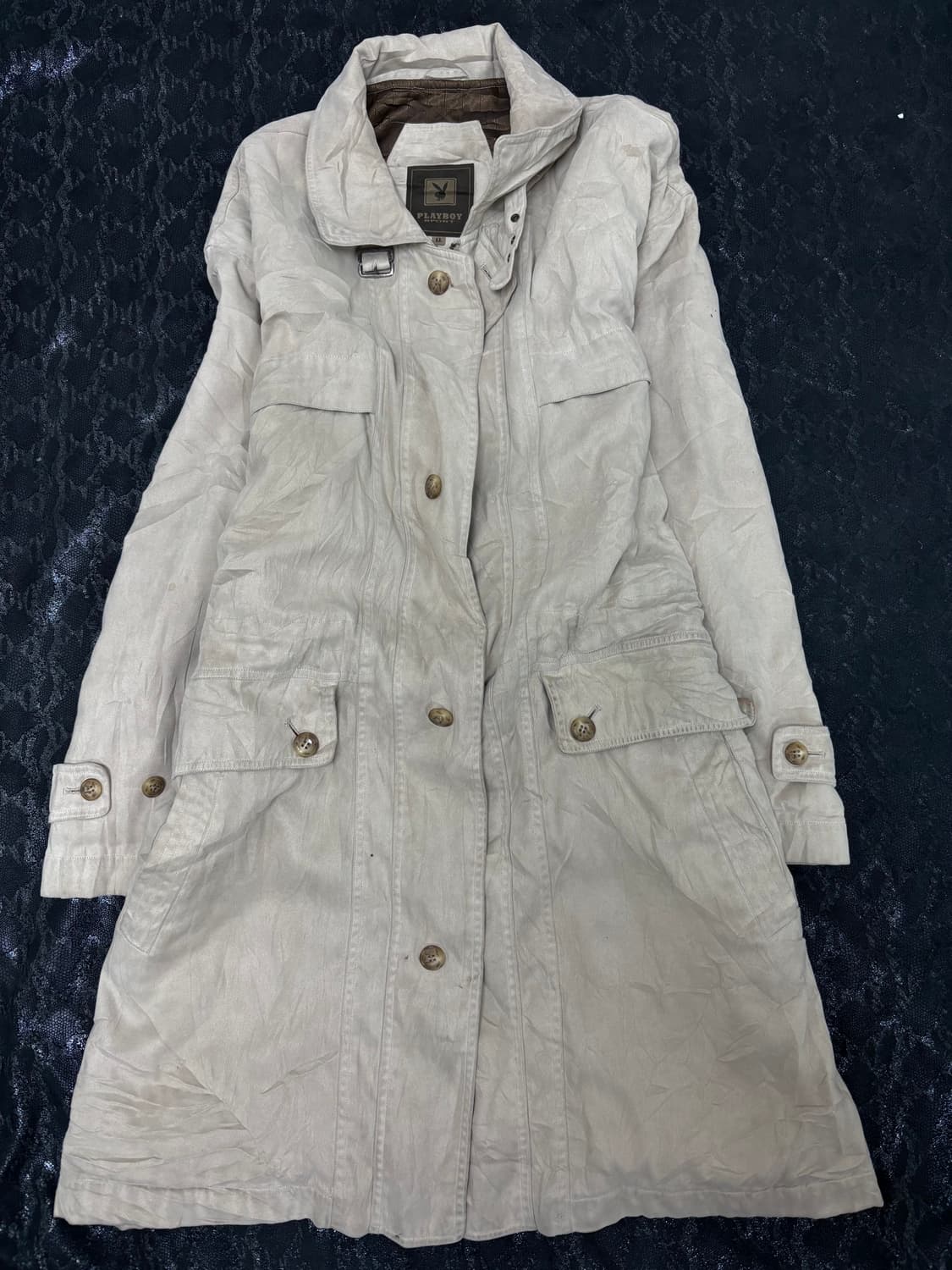 “Playboy” Minimal Mood Long Coat Jacket 상품이미지4