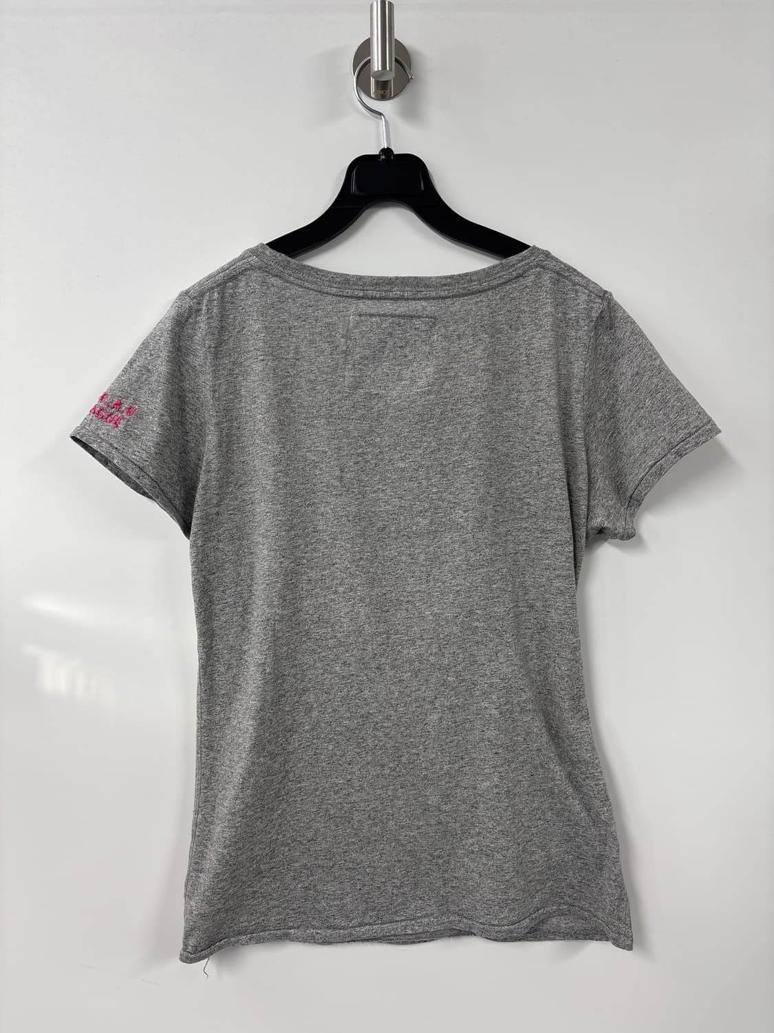 후아유 y2k 그레이 반팔 티셔츠 상품이미지5