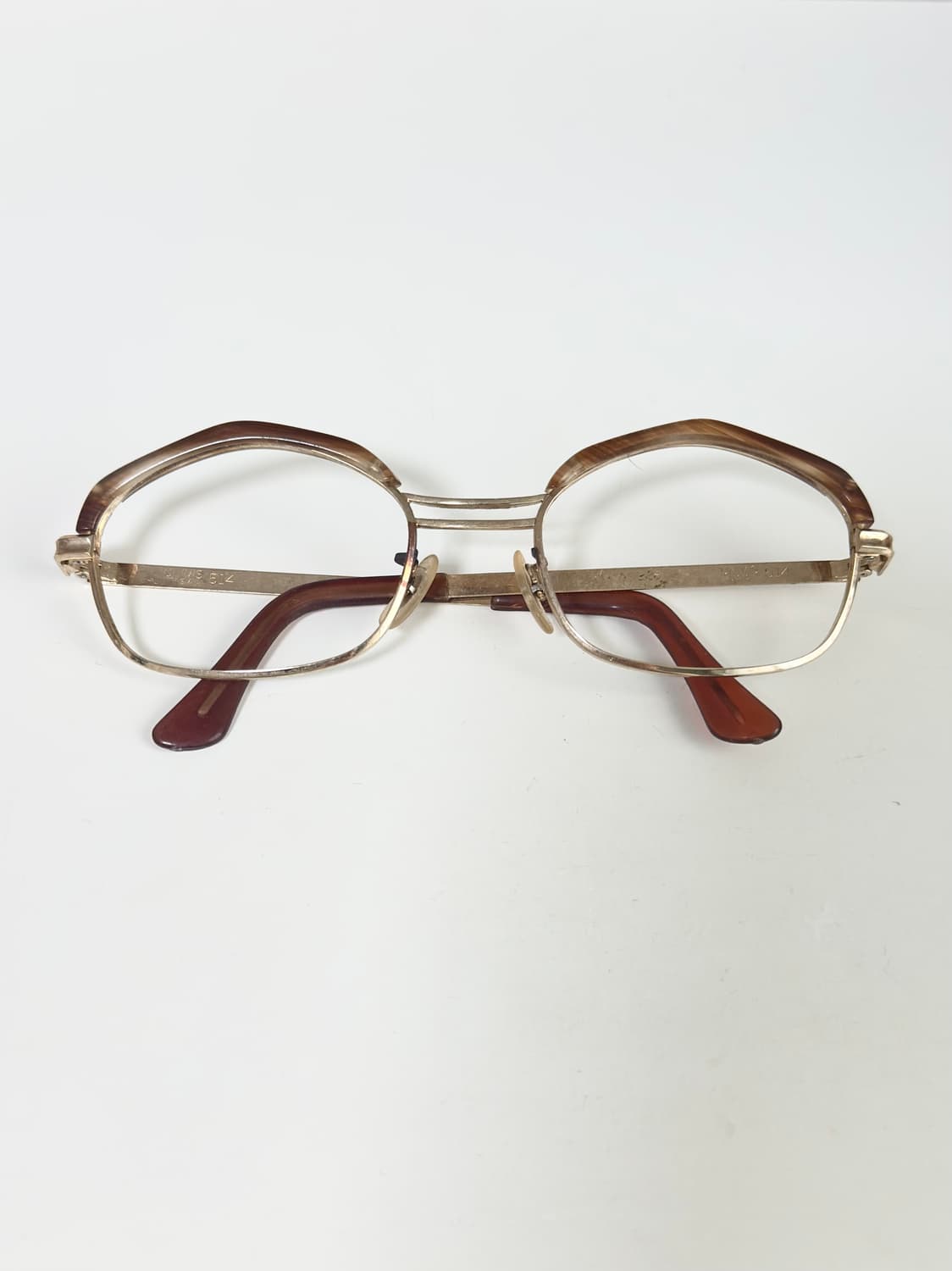 USA Univis 514 금테 안경 (50ㅁ20) 상품이미지1