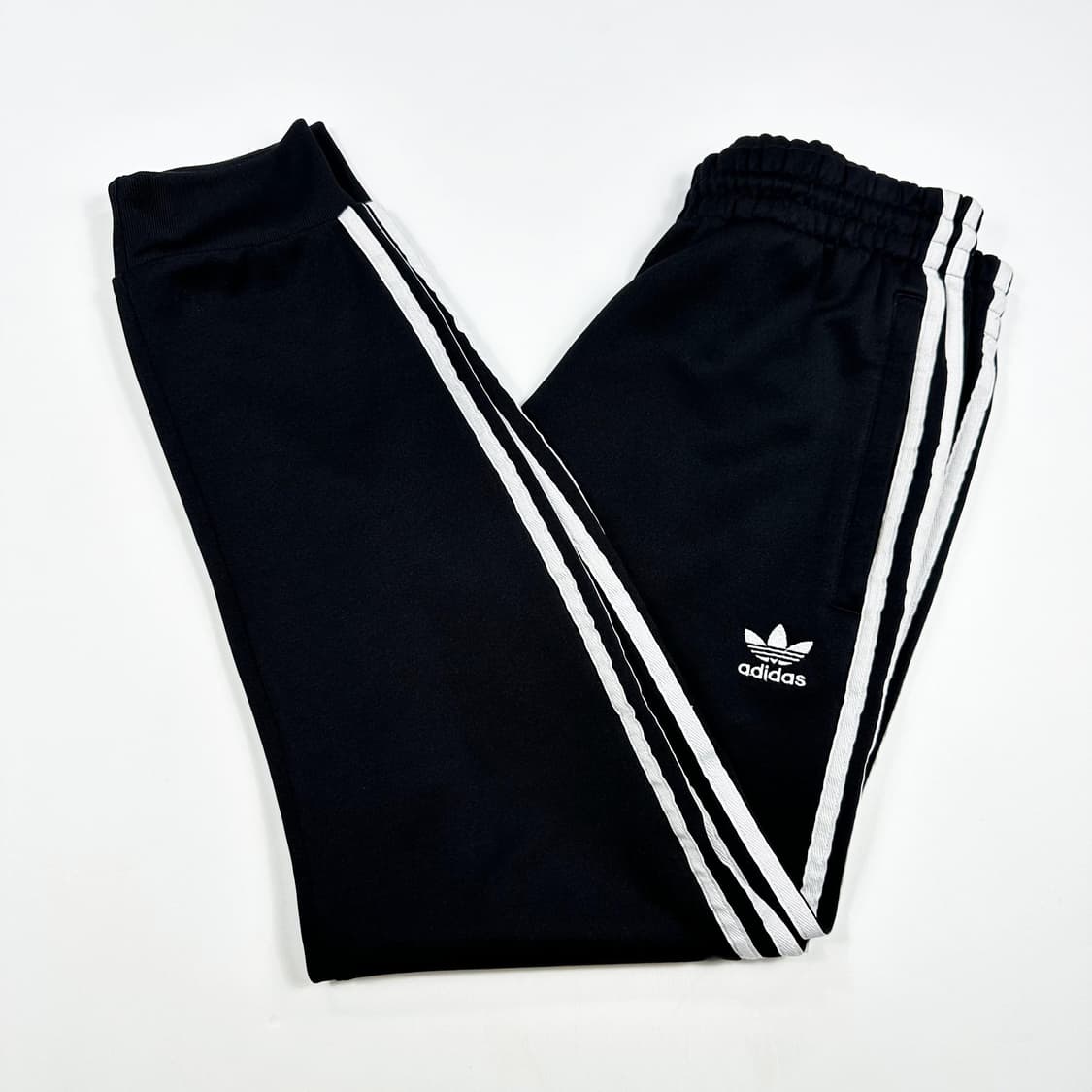아디다스 유로파 블랙 트랙 조거팬츠 (M) 상품이미지2