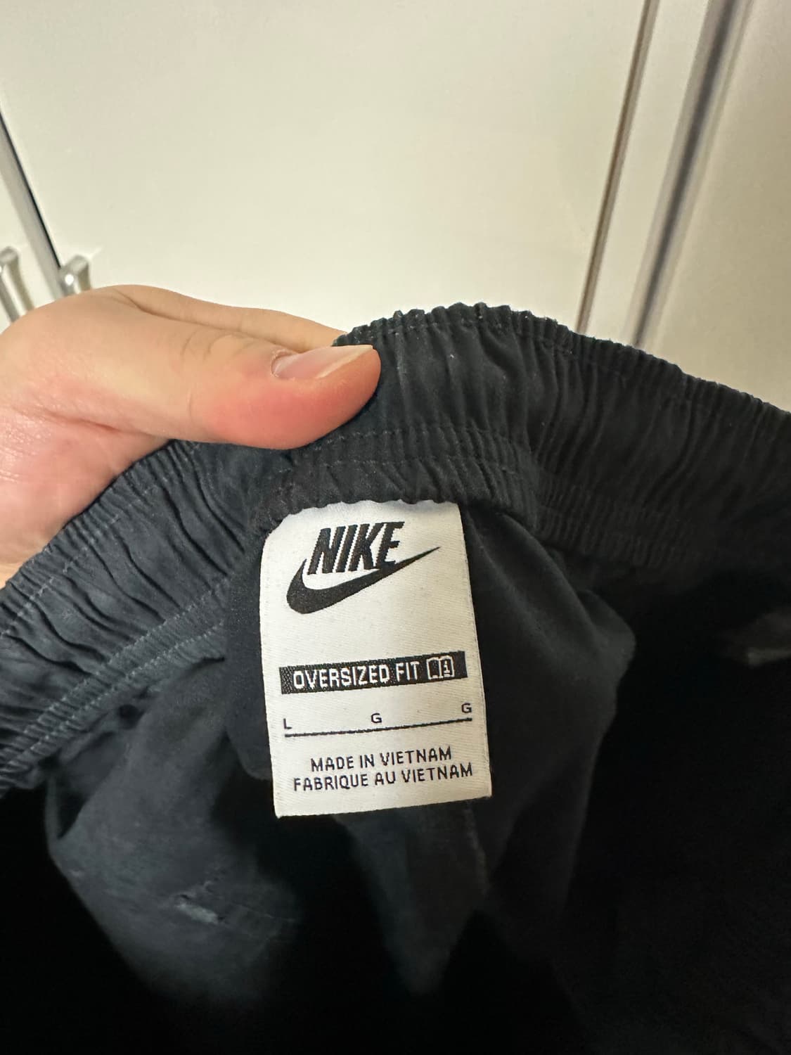 나이키 와이드 면팬츠 상품이미지2