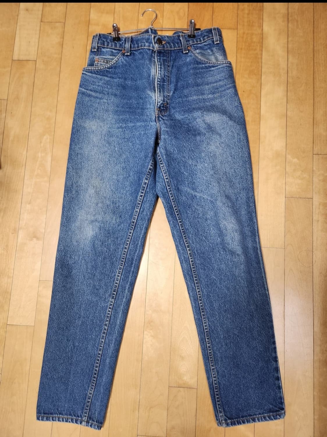 90s made in usa 550 오렌지탭 34×32 상품이미지1