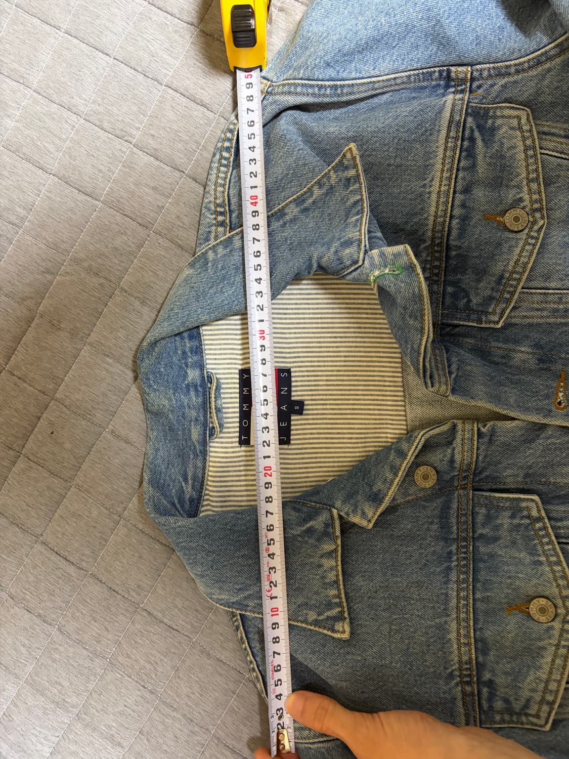 Tommy Jeans 백로고 청자켓 사이즈 L(105) 상품이미지7