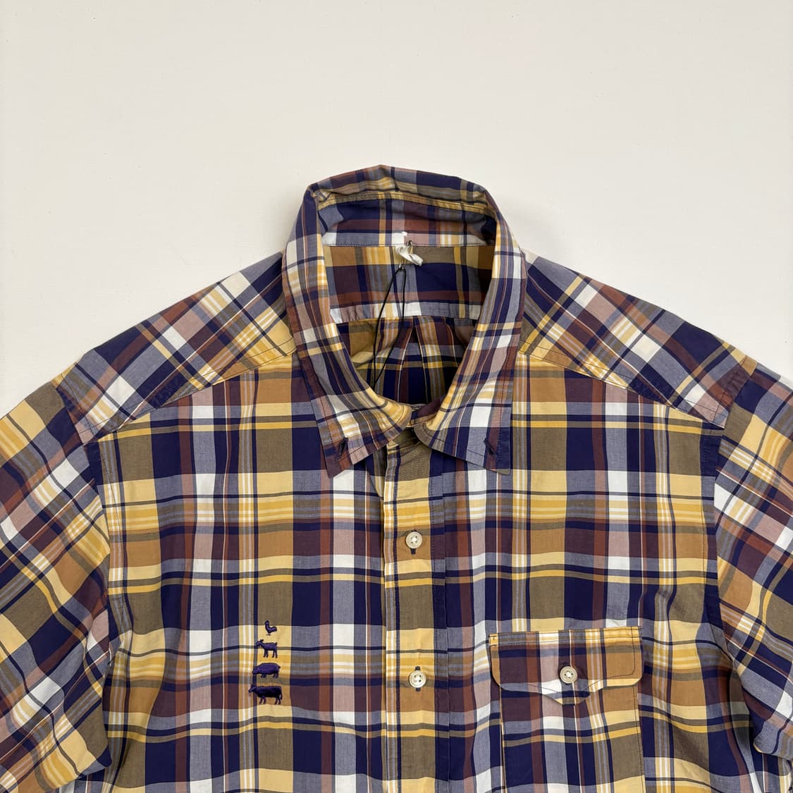 [L] Mountain Research Purple half-shirt 상품이미지4