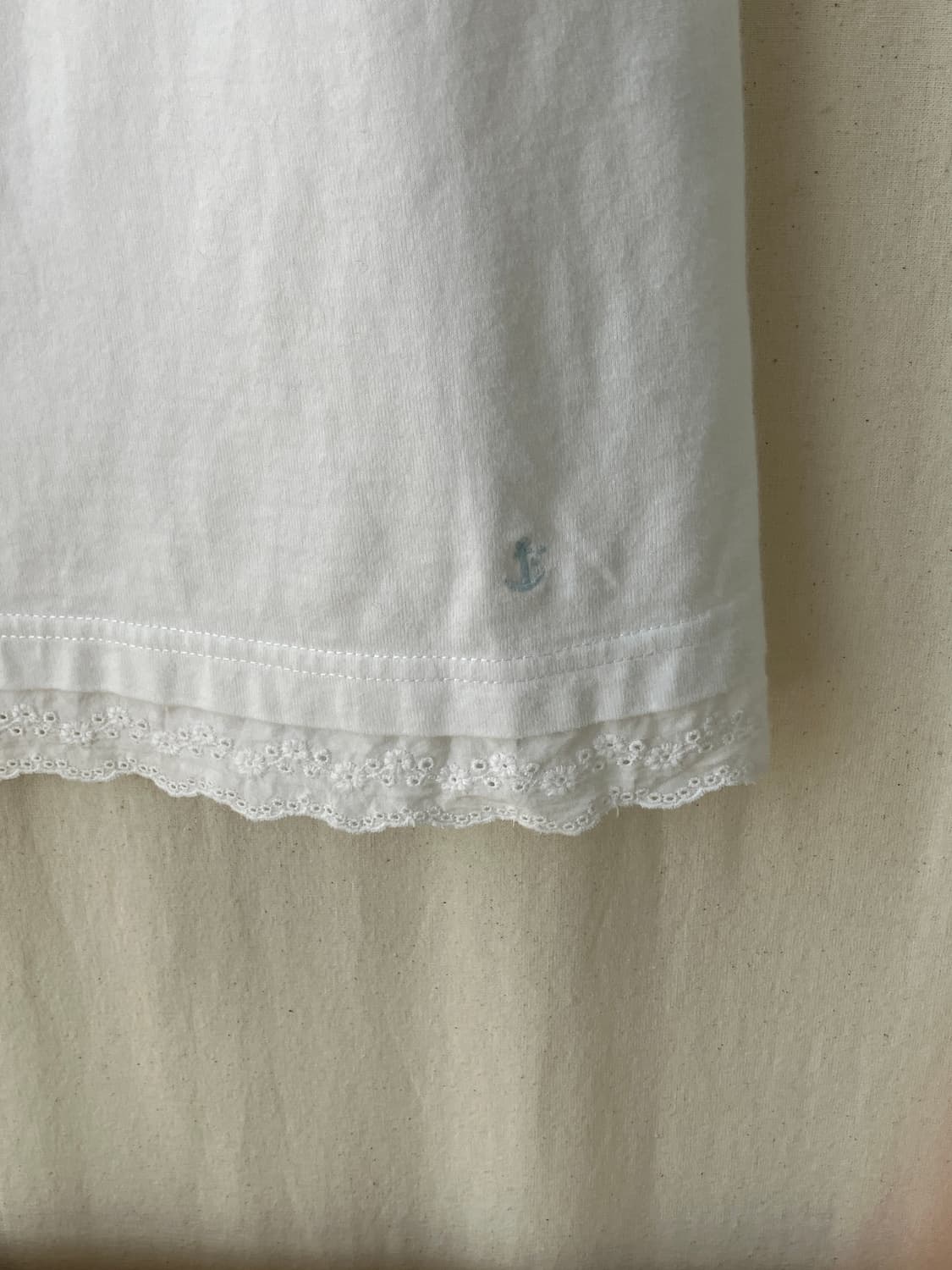 white crochet mori strap sleeveless 상품이미지7
