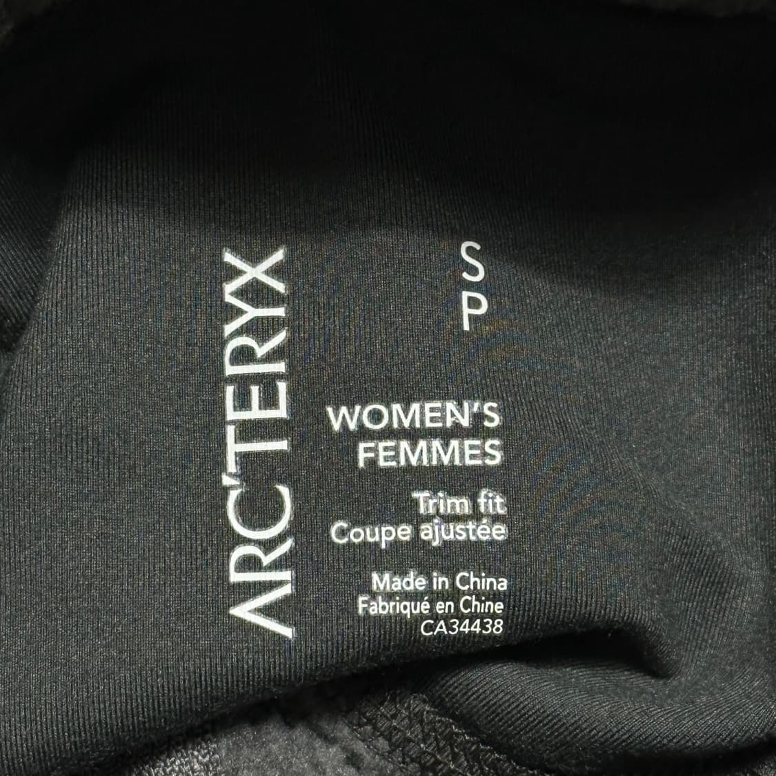 S 아크테릭스 여성용 챠콜 후드 플리스  상품이미지4