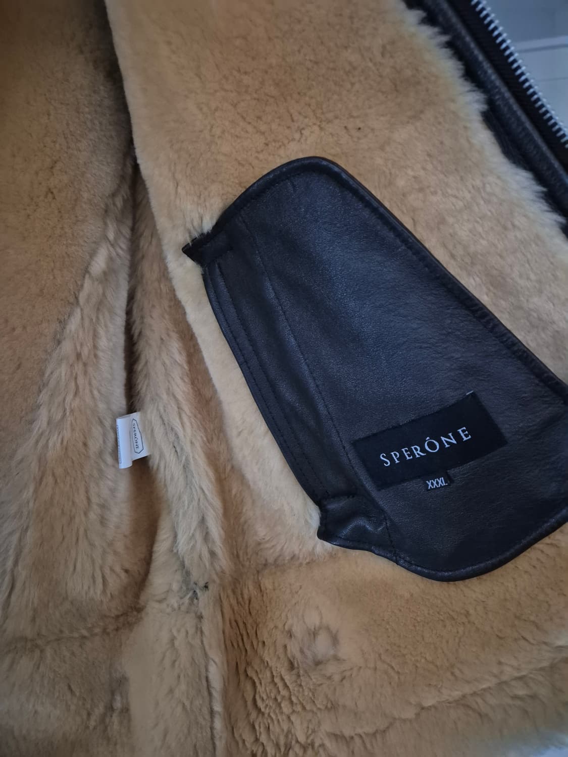 스페로네 리얼 양가죽 무스탕 판매 상품이미지5