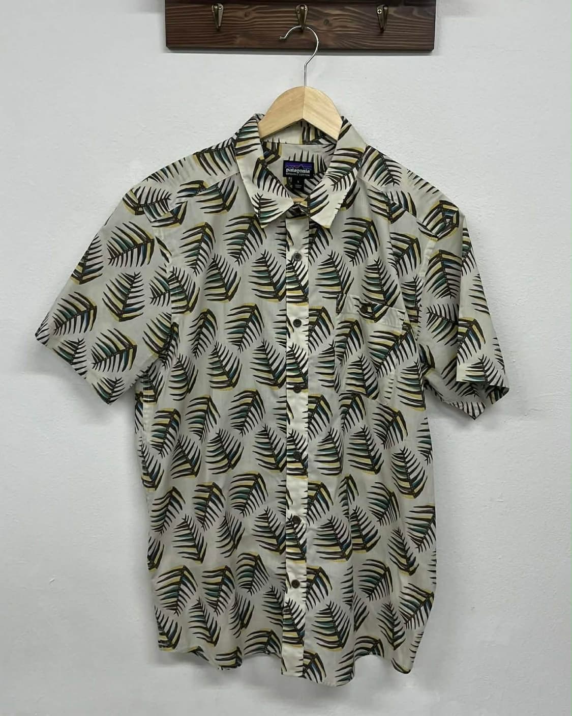 [L] 파타고니아 하와이안 오가닉 코튼 캠프 셔츠 반팔 상품이미지1