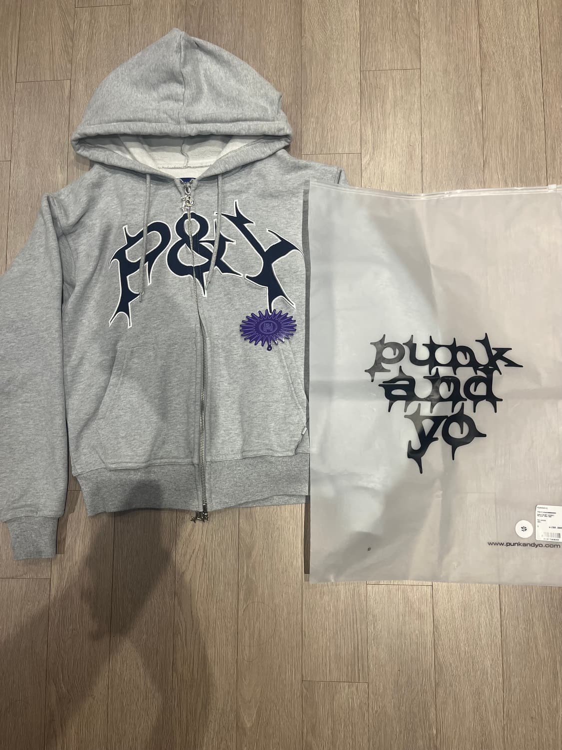 펑크엔요 후드집업 S 상품이미지1