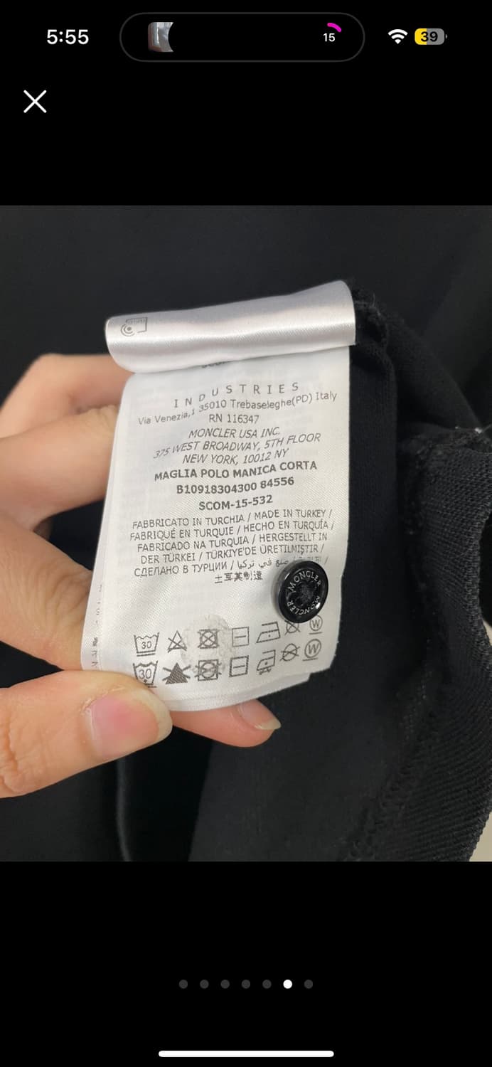 몽클레어 블락 카라티 s 상품이미지3