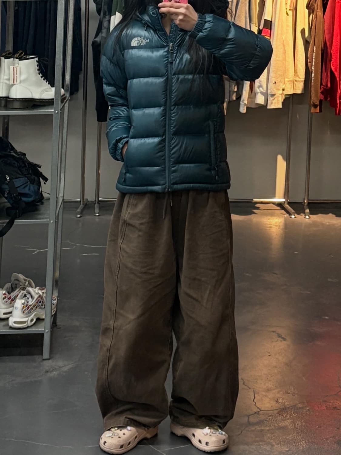 노스페이스 700 구스다운 청록패딩 A3314 상품이미지1