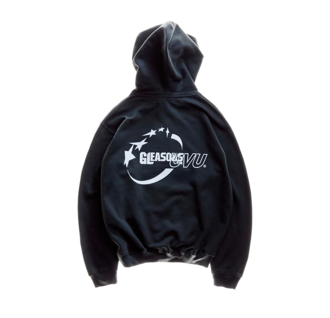 [XL] uvu x 글리슨짐 후드 블랙 상품이미지1