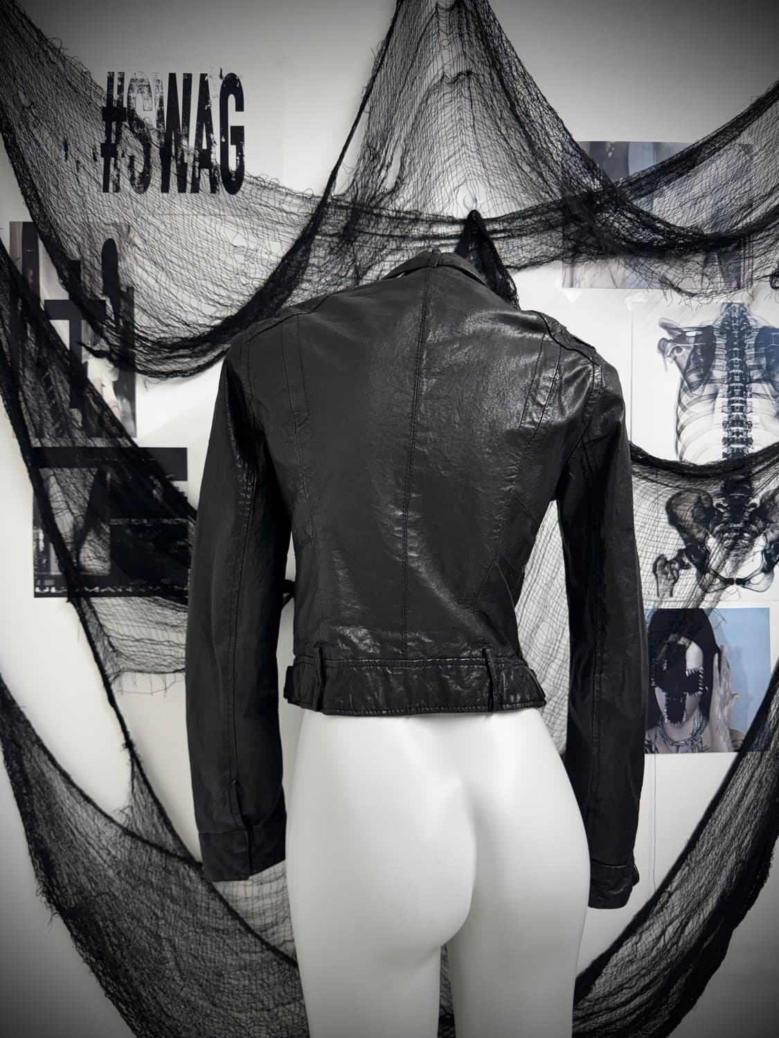 Buckaroo detailed leather jacket 상품이미지3