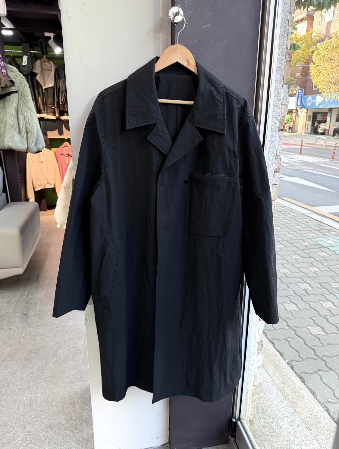 48/ 솔리드옴므 21FW 브라이튼 나일론 코트 상품이미지2