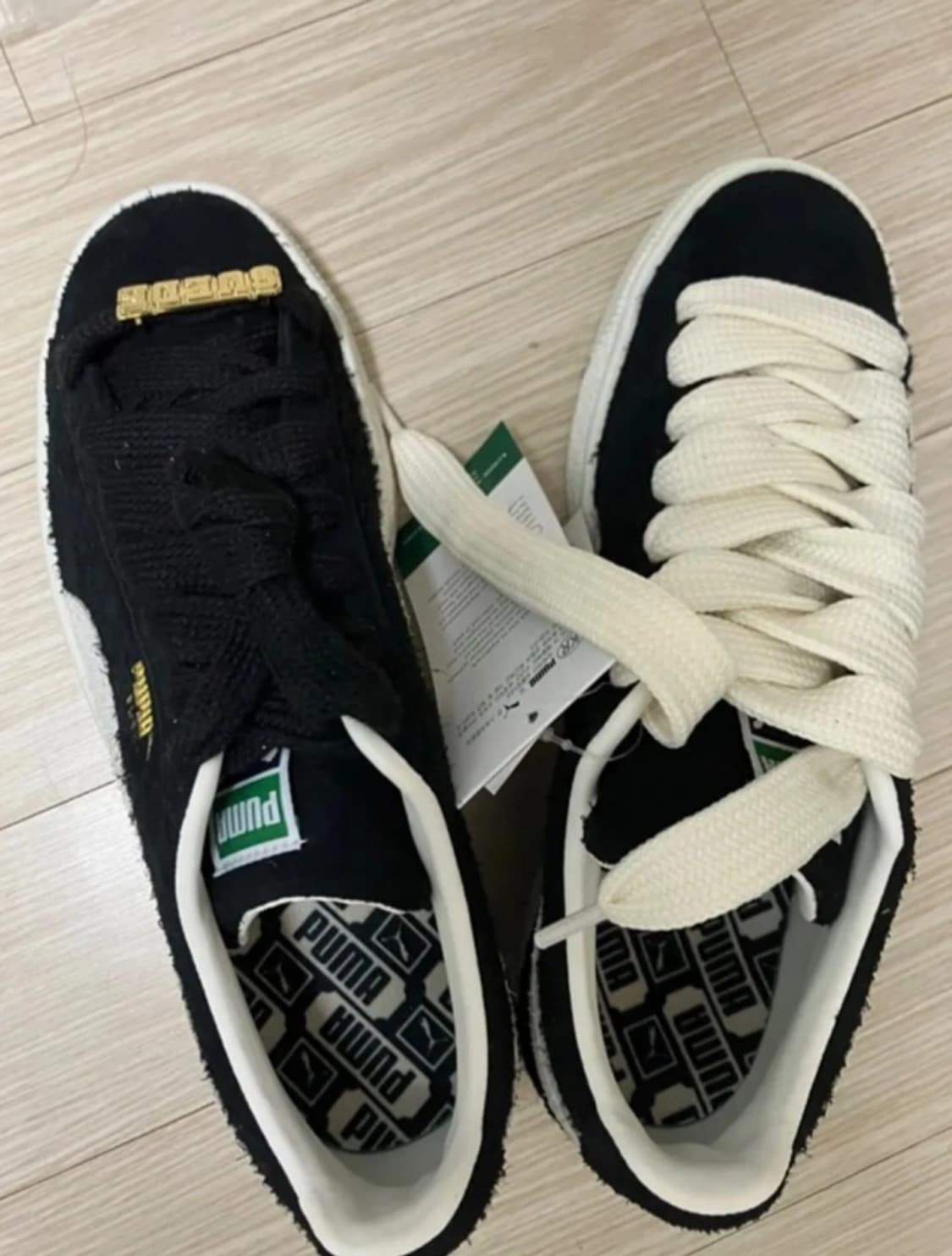 푸마 스웨이드 블랙 상품이미지7