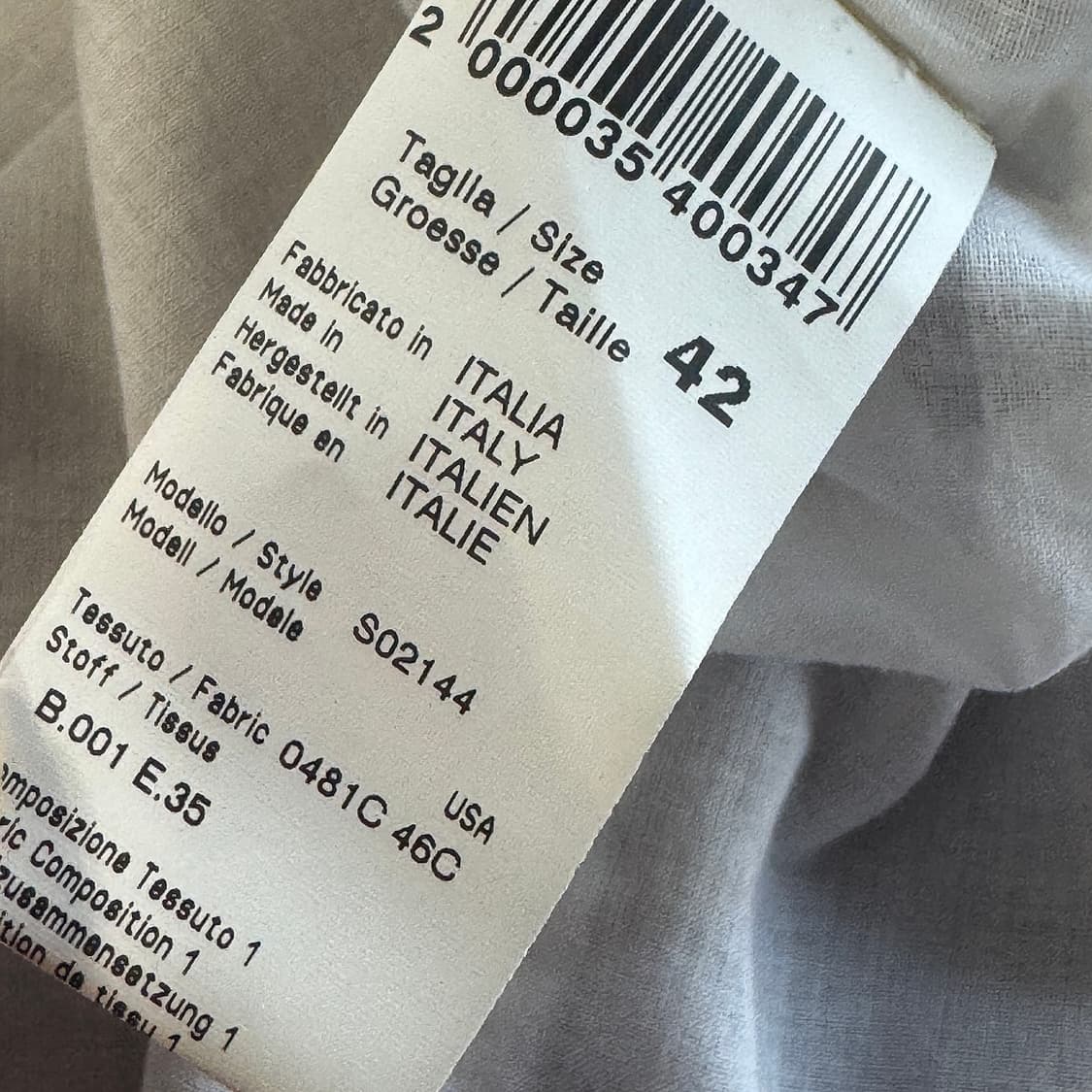 페세리코 모닐리 슬리브리스 드레스 상품이미지4