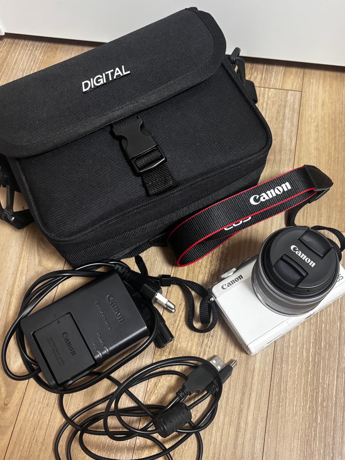 캐논 EOS M100 미러리스 카메라 화이트 상품이미지2