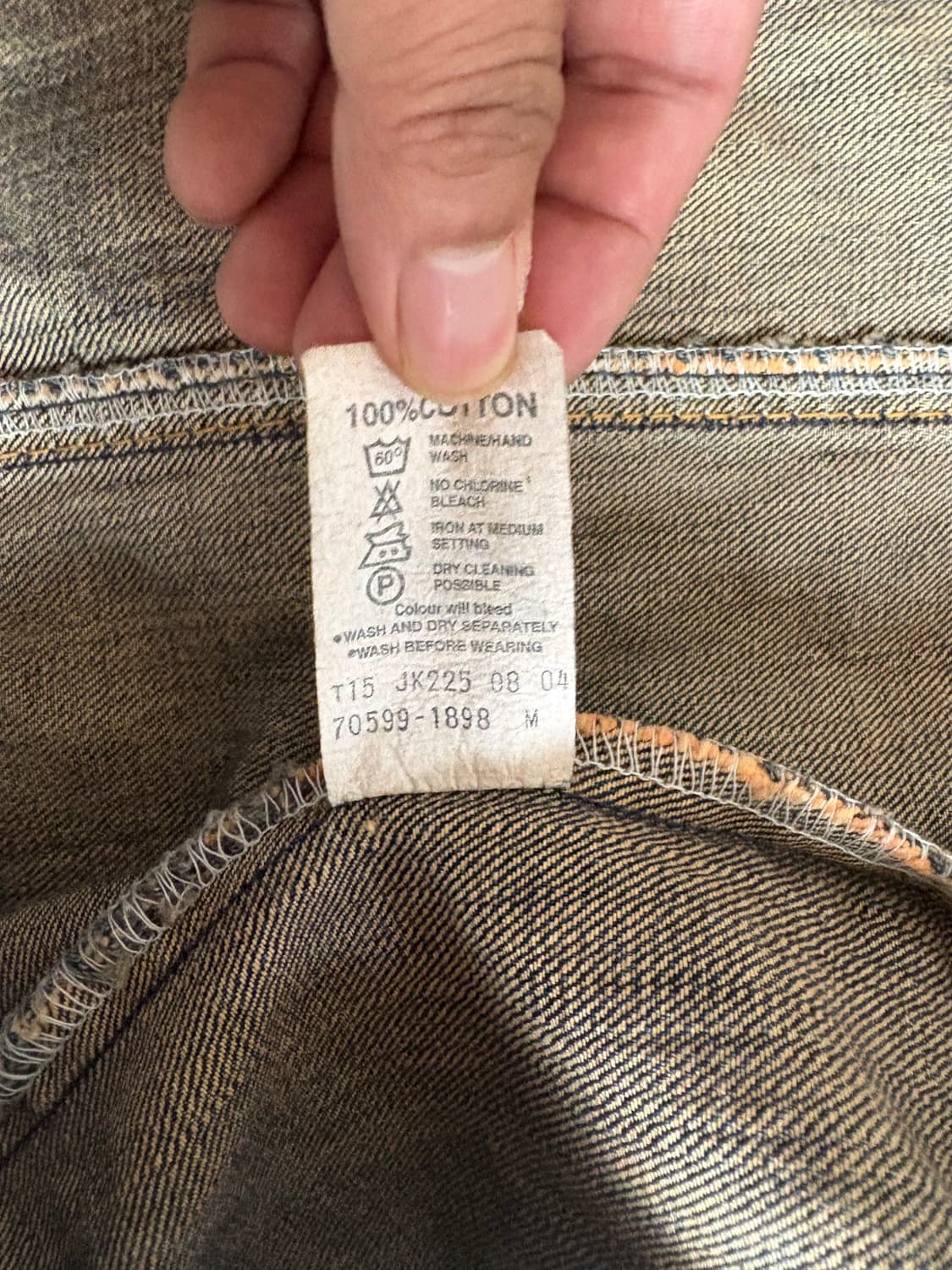 Levis Redloop 리바이스 레드룹 데님 트러커 자켓 M 상품이미지5